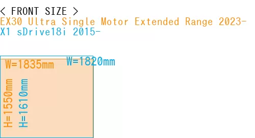 #EX30 Ultra Single Motor Extended Range 2023- + X1 sDrive18i 2015-